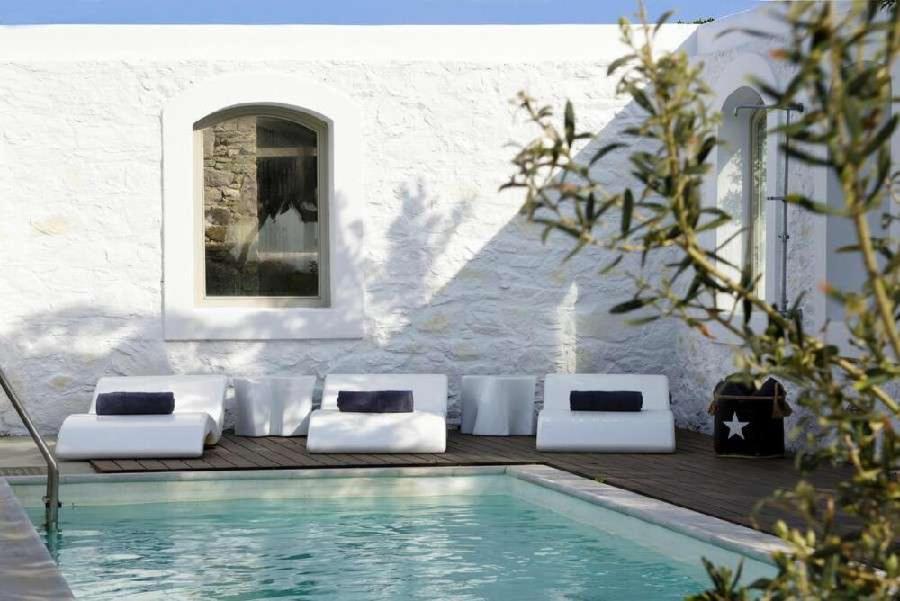 Villa Dafni 4Bed With Pool In Kalafatis Spilia Mykonos Town ภายนอก รูปภาพ